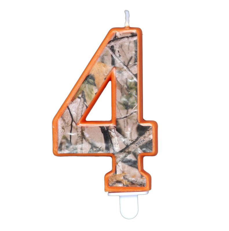 NEXT Camo – Birthday Candle – Number Three