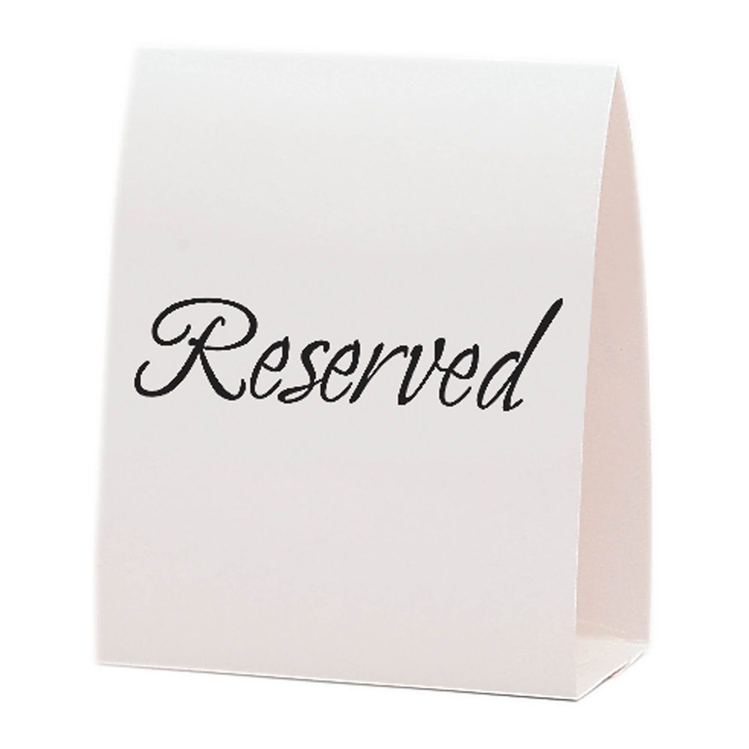 Reserved Table Cards - 12 Count