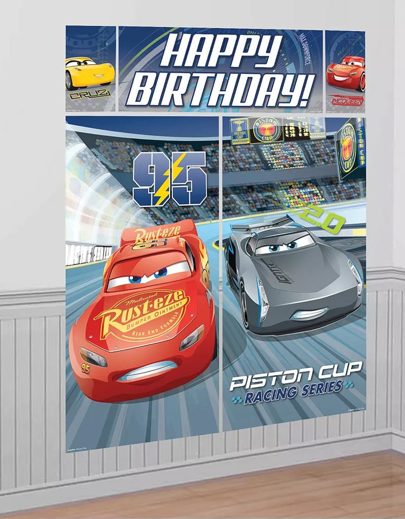 Cars 3 Scene Setter 5pc