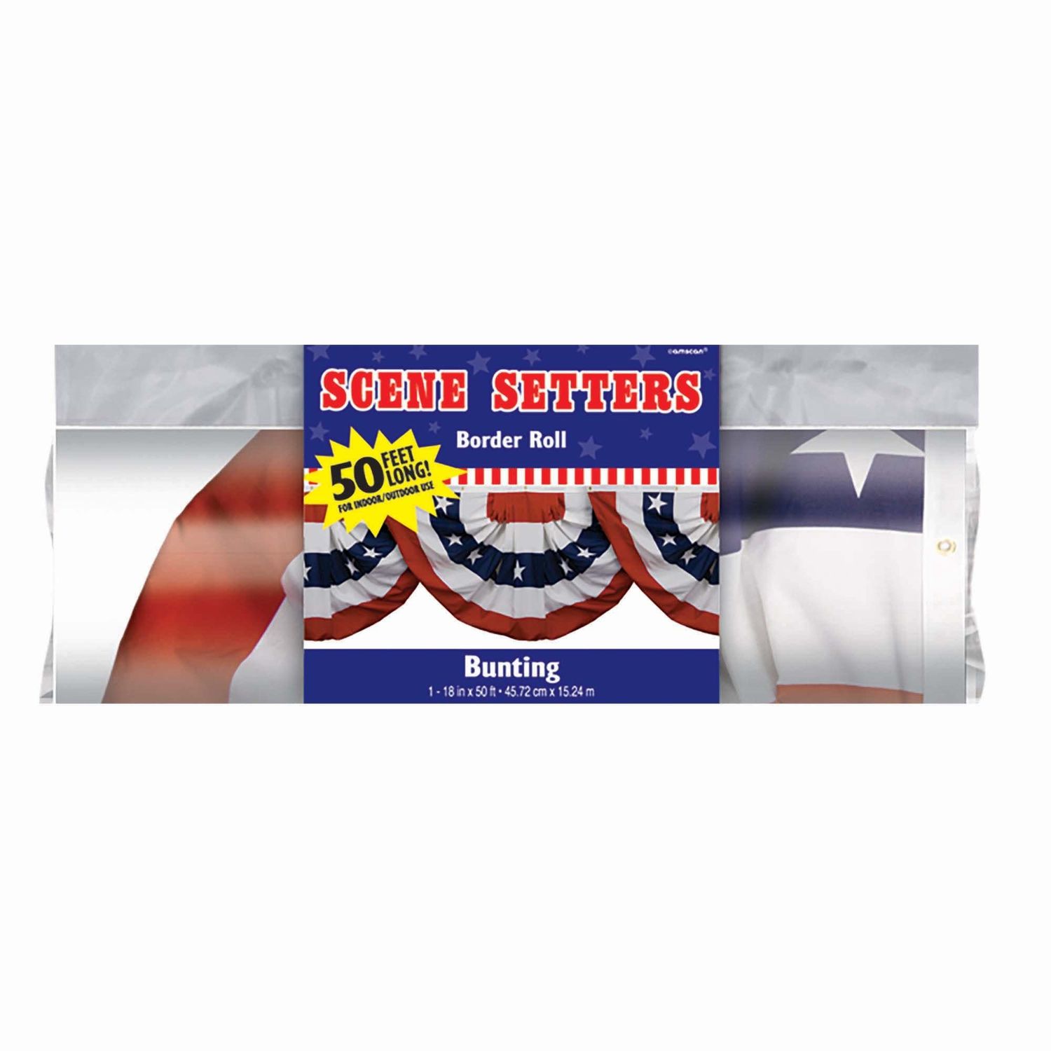 Scene Setters® Patriotic Bunting Border Roll