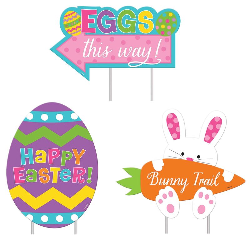 3CT SIDEWALK SIGNS EASTER