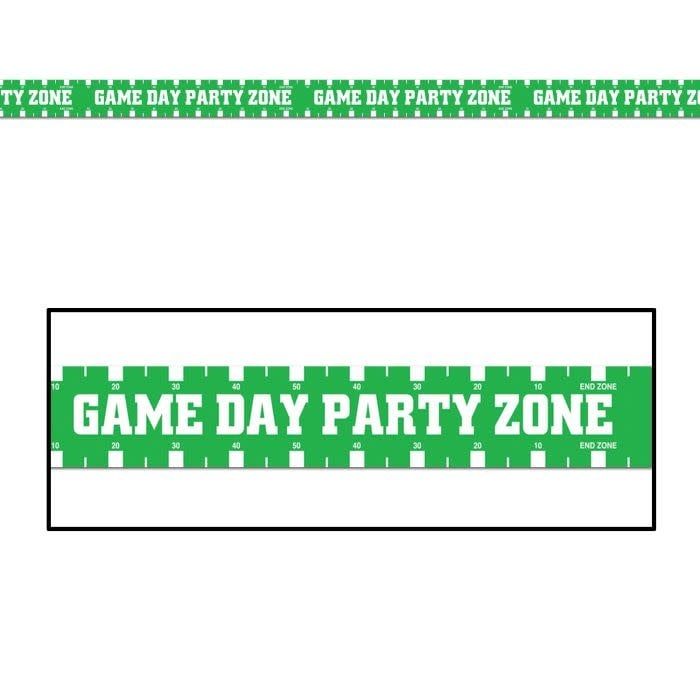 Game Day Party Zone Party Tape-20ft
