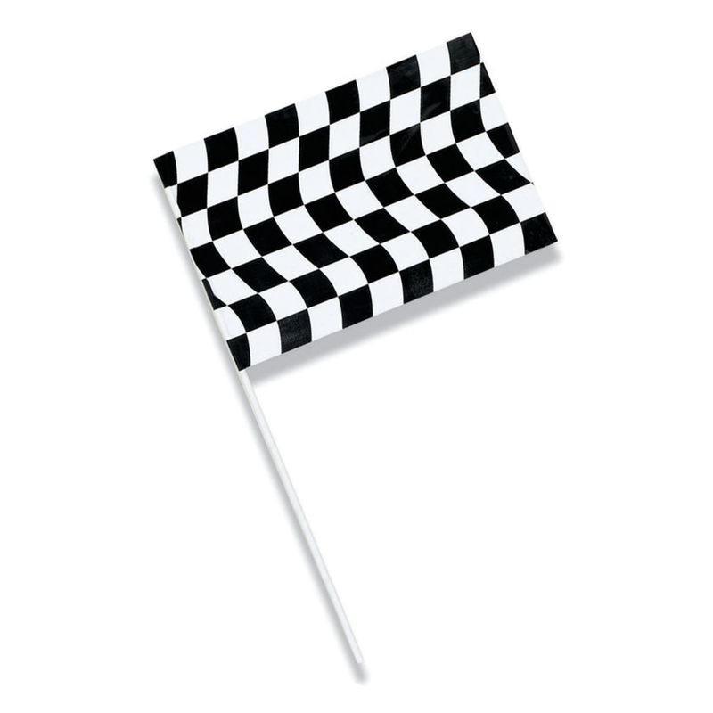 CHECKERED FLAG BLACK/WHITE