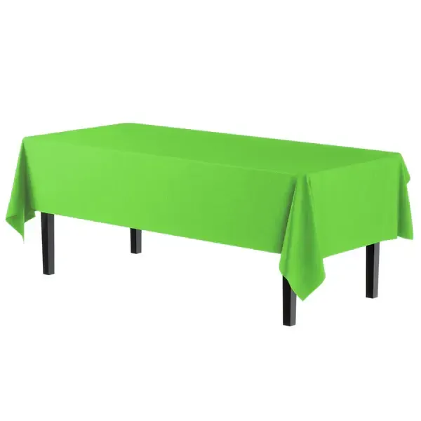 54inX108in TABLE COVER LIME