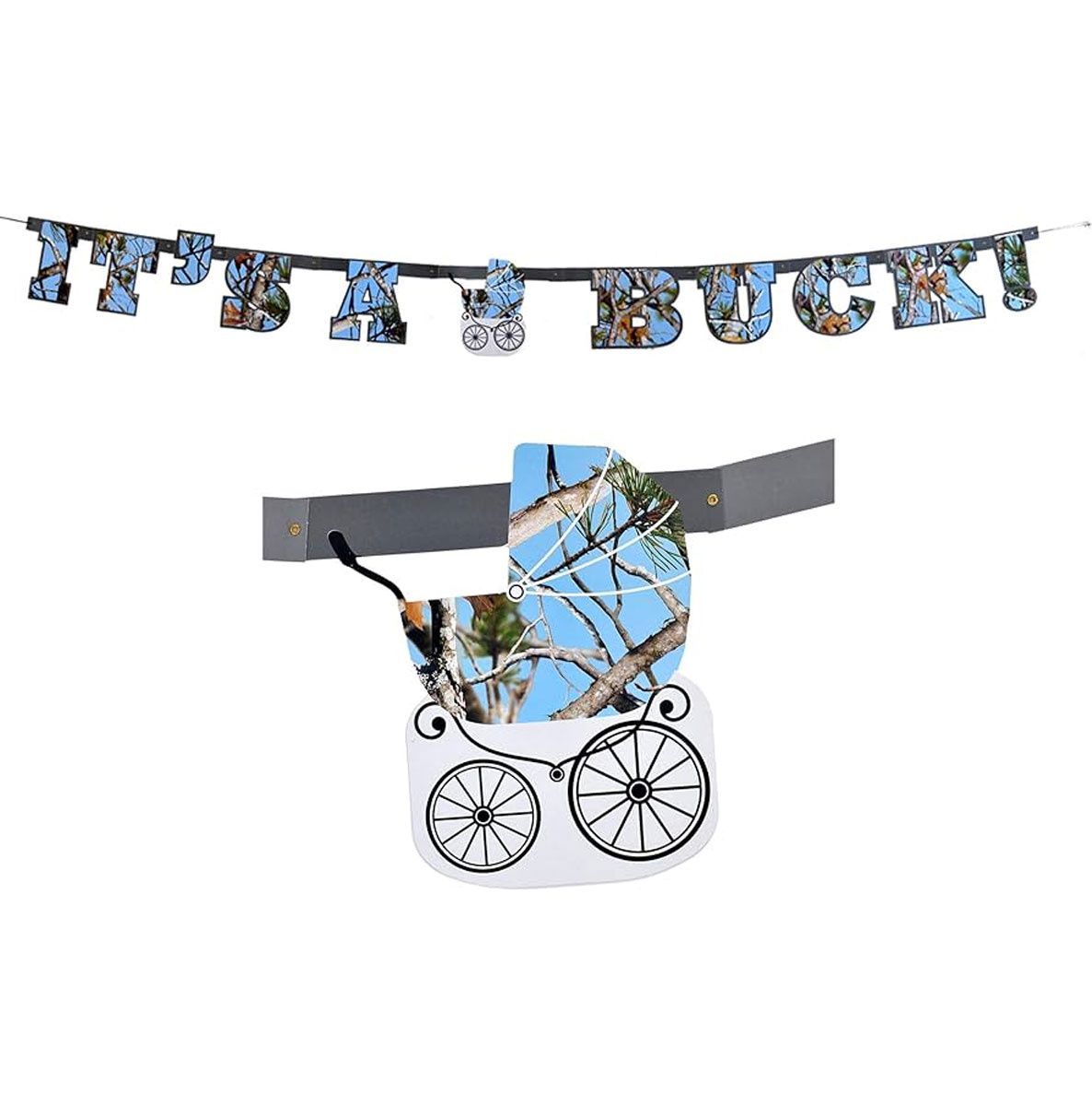 BANNER CAMO ITS A BUCK