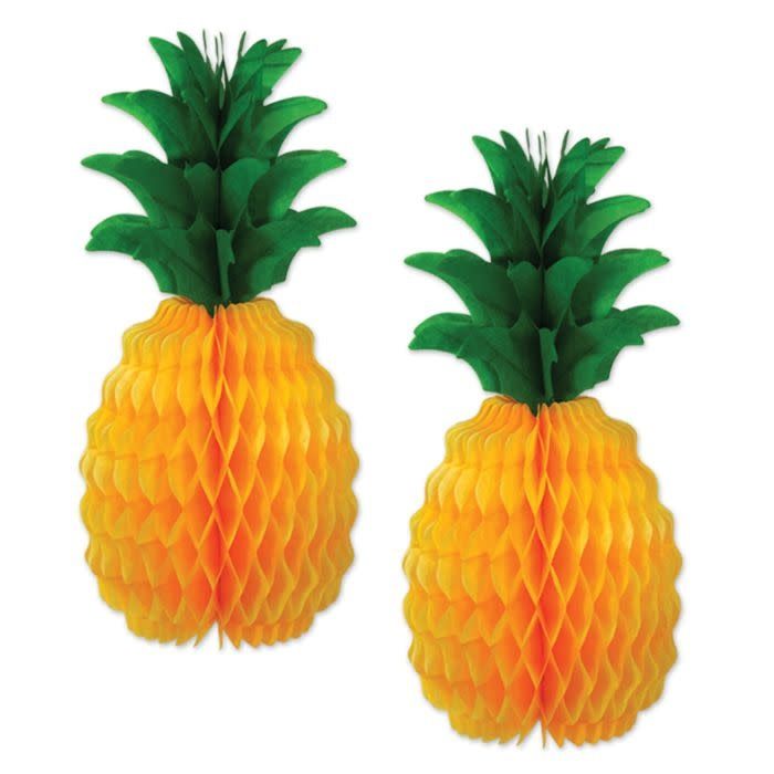 Tissue Pineapples 2 count 12 inch