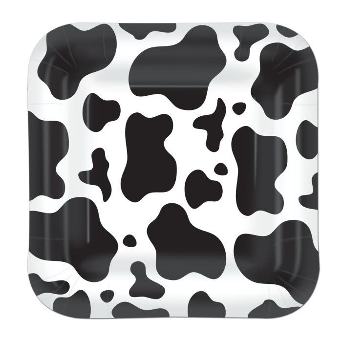 8CT 9in COW PRINT