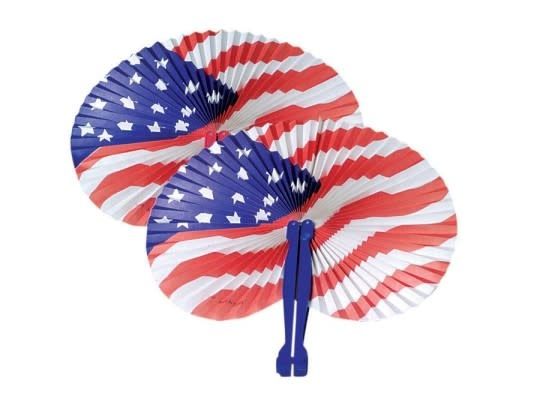12CT PAPER FANS PATRTC