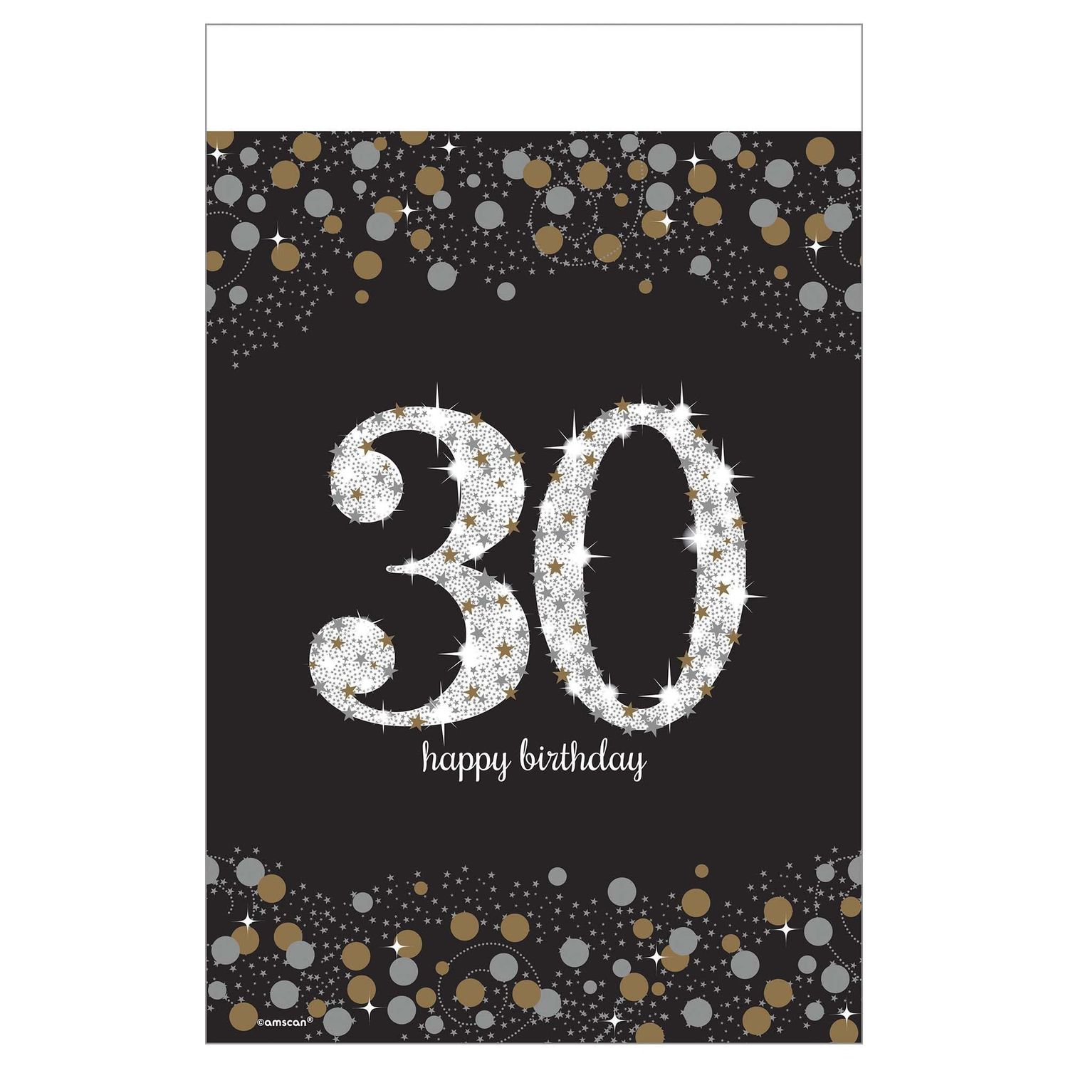 Sparkling Celebration 30 Plastic Table Cover