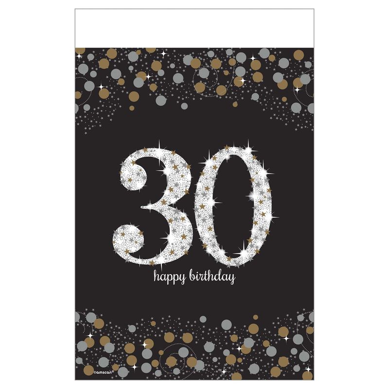 Sparkling Celebration 30 Plastic Table Cover