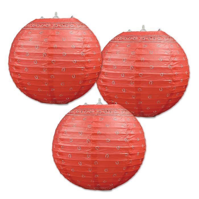 Bandana Paper Lanterns-3ct