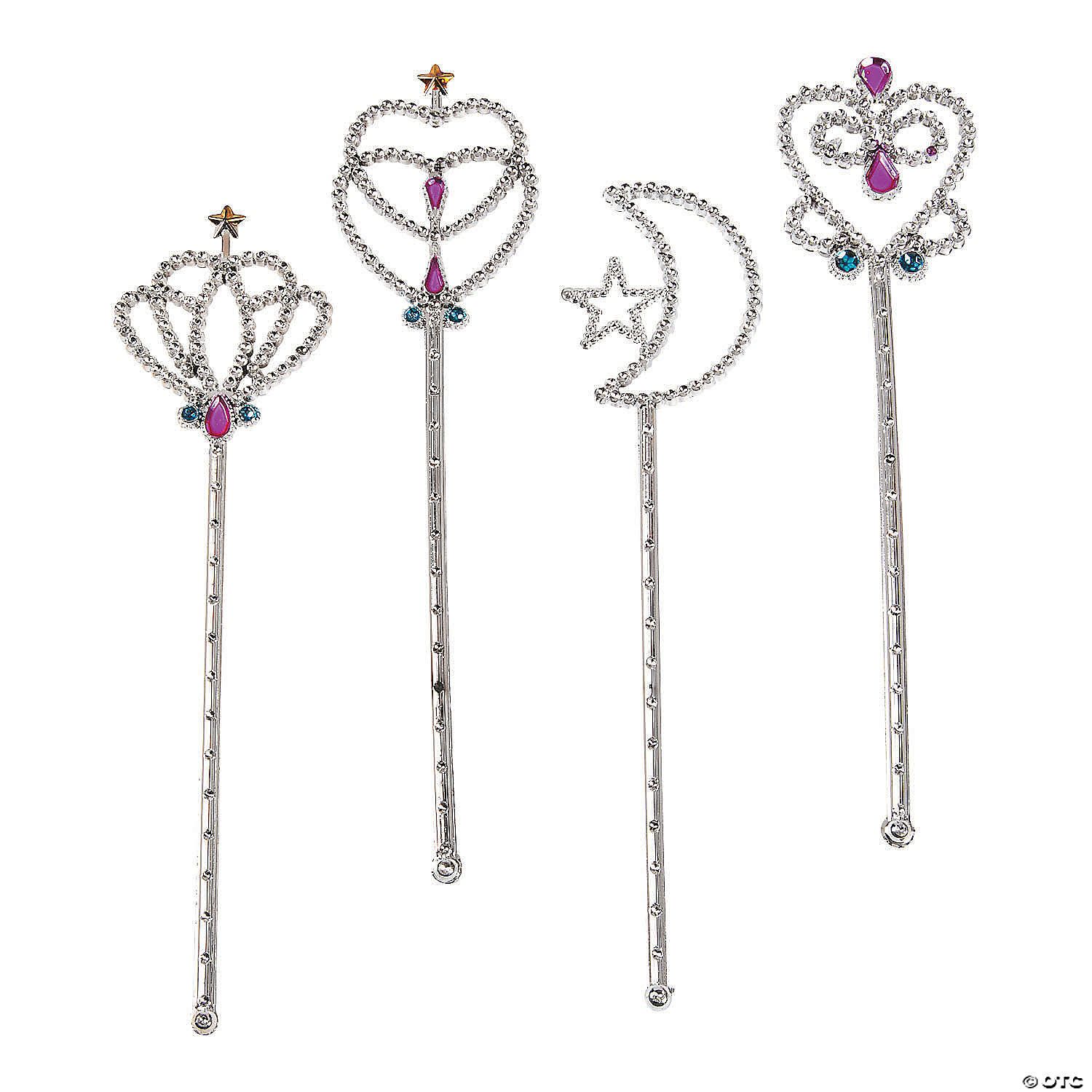 12CT JEWELED WANDS