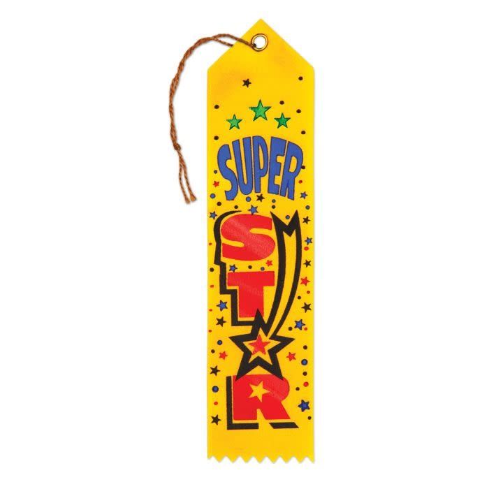 Super Star Award Ribbon