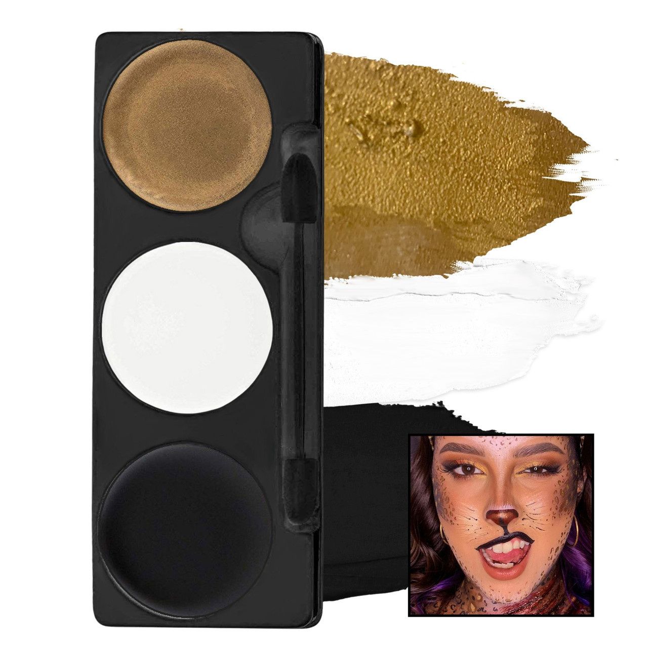 TRI-COLOR MAKEUP PALETTE CAT/ANIMAL