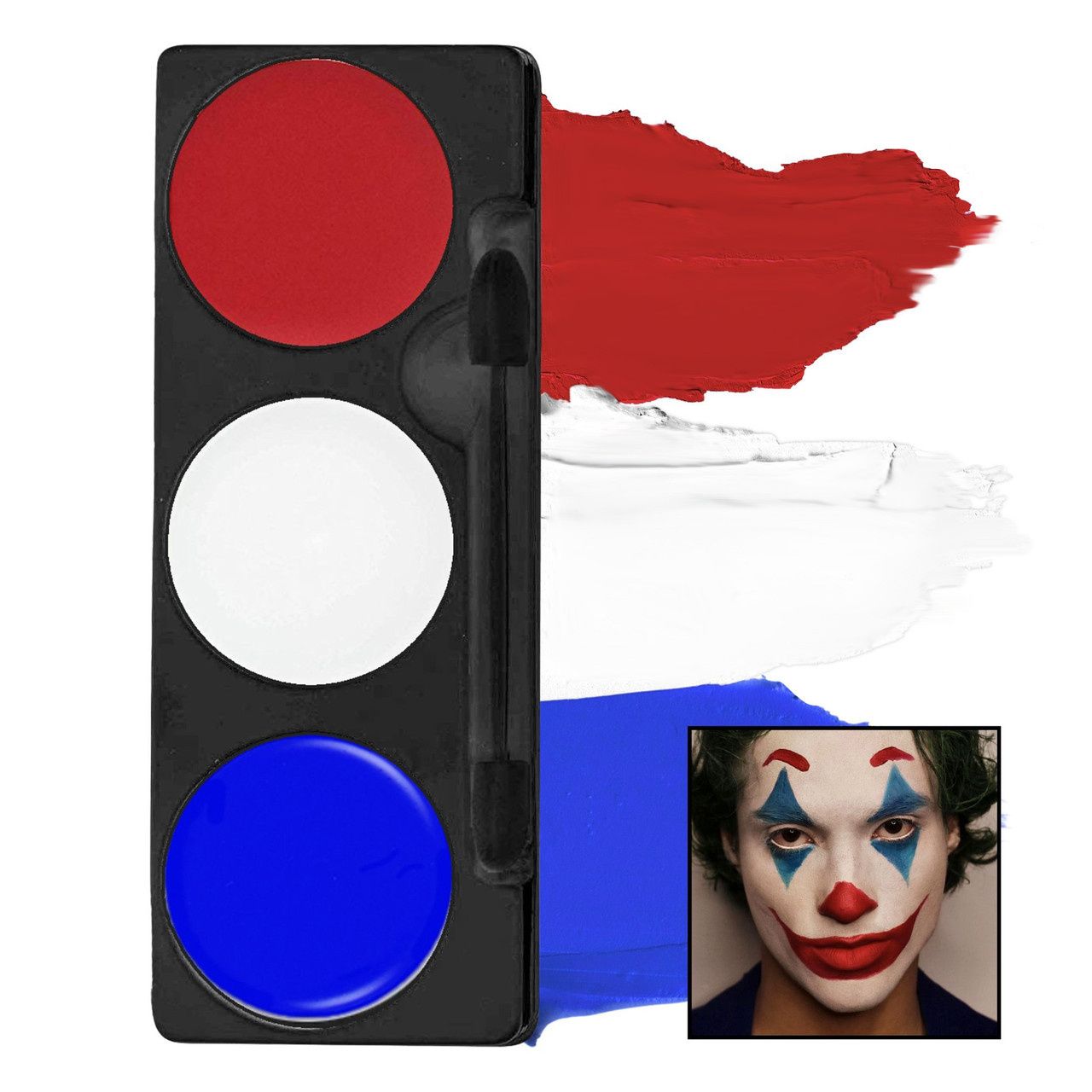 TRI-COLOR MAKEUP PALETTE CLOWN