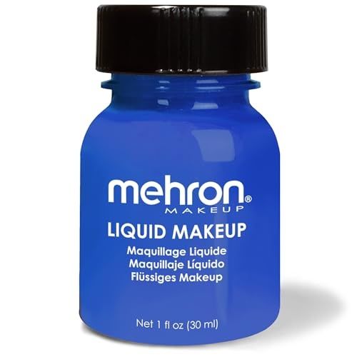BODY &amp; HAIR LIQUID MAKEUP BLUE