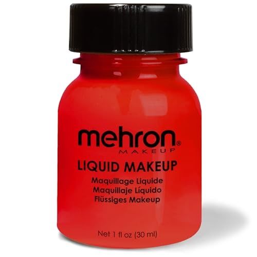 BODY &amp; HAIR LIQUID MAKEUP RED