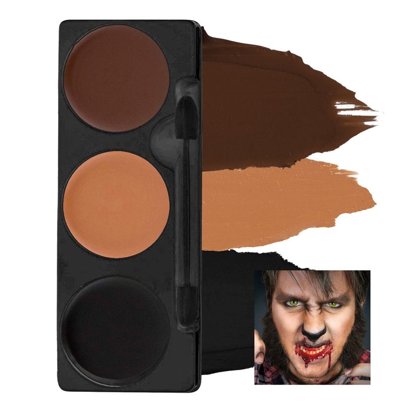 TRI-COLOR MAKEUP PALETTE WEREWOLF