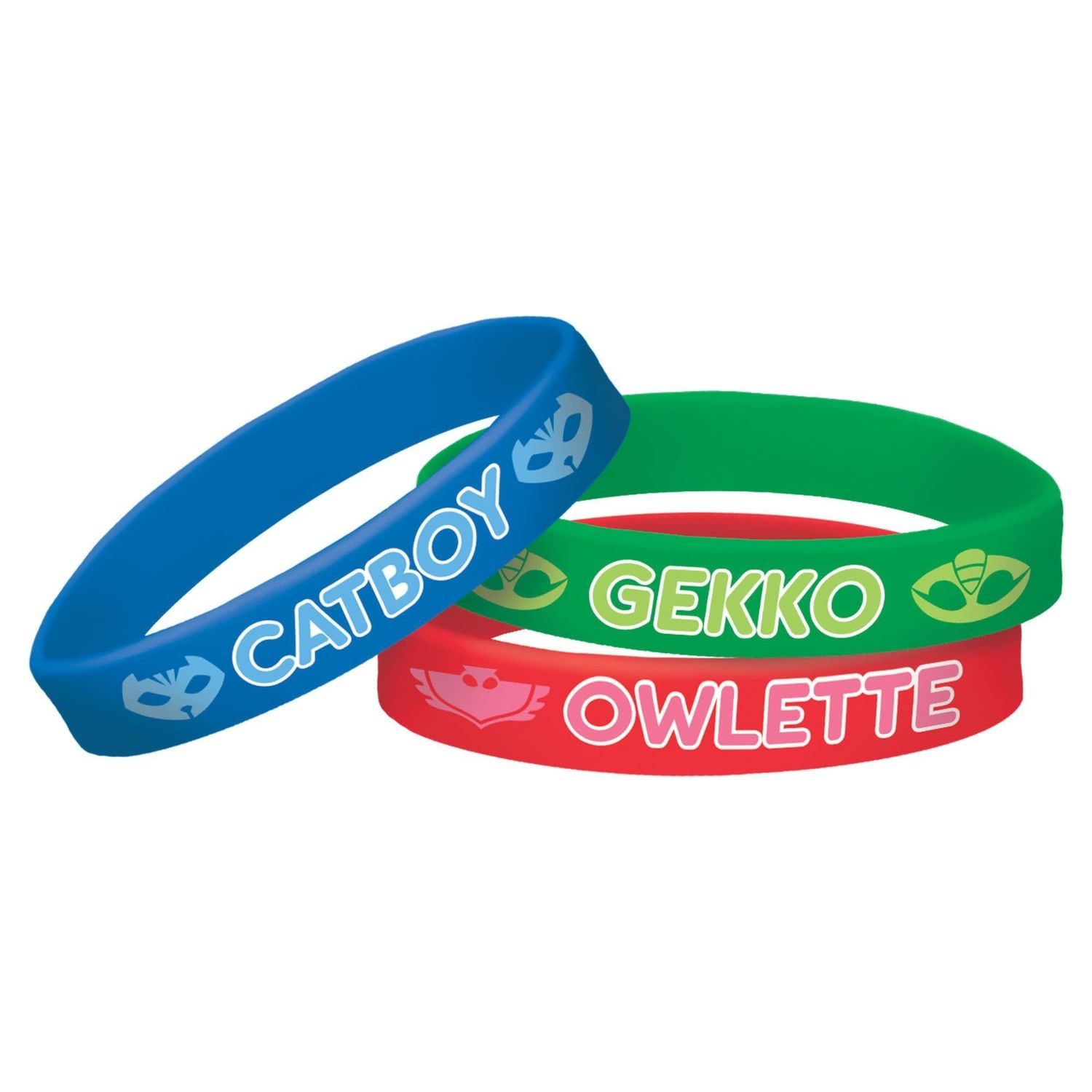 6CT BRACELETS PJ MASKS