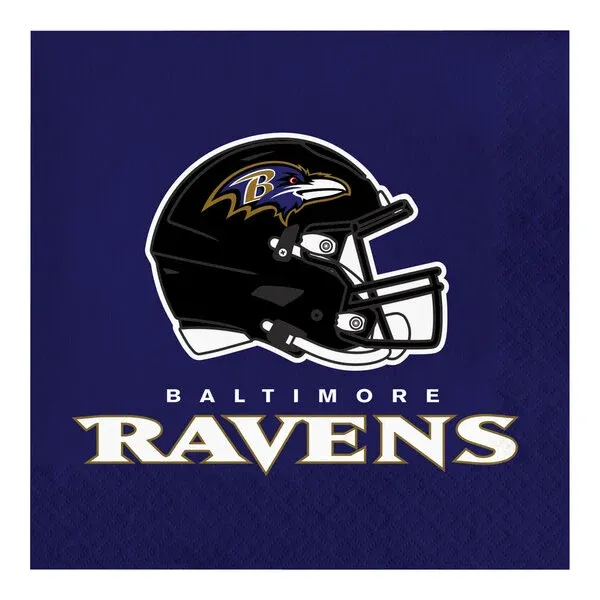 BALTIMORE RAVENS LUN NAPKIN 16 COUNT