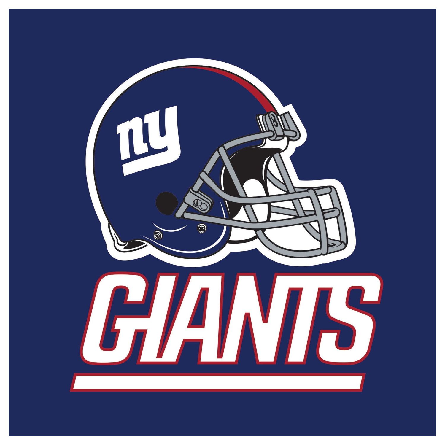NEW YORK GIANTS LUN NAPKIN 16 COUNT