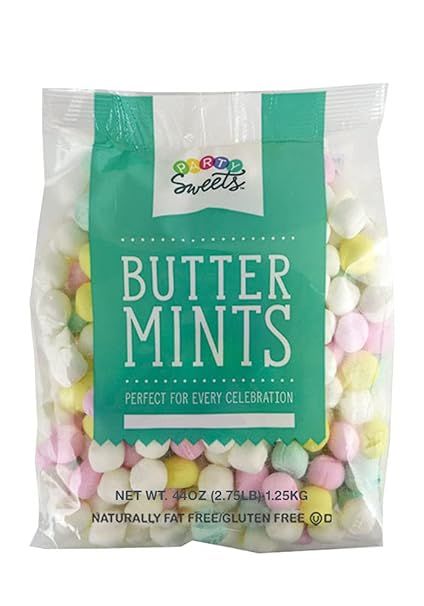 Assorted Pastel colored Hospitality Butter Mints