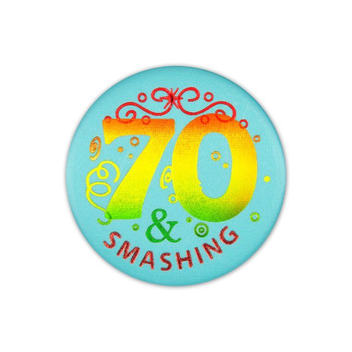 70 &amp; Smashing Satin Button