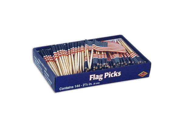 144CT FLAG PICKS