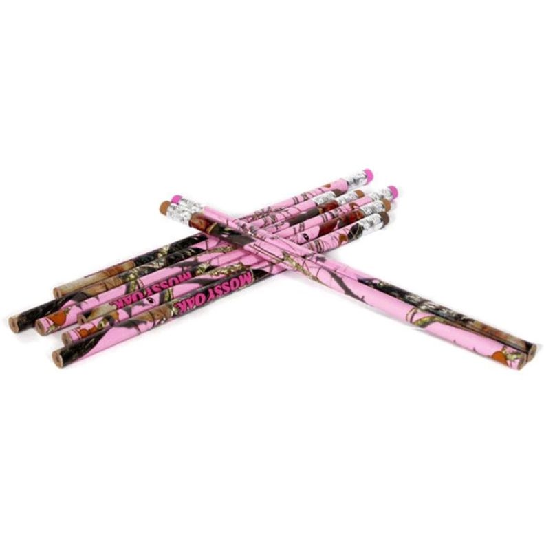 8CT PENCIL MOSSY OAK PINK