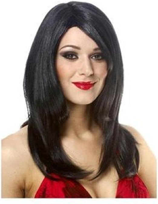 Black Costume Culture Sharon Wig