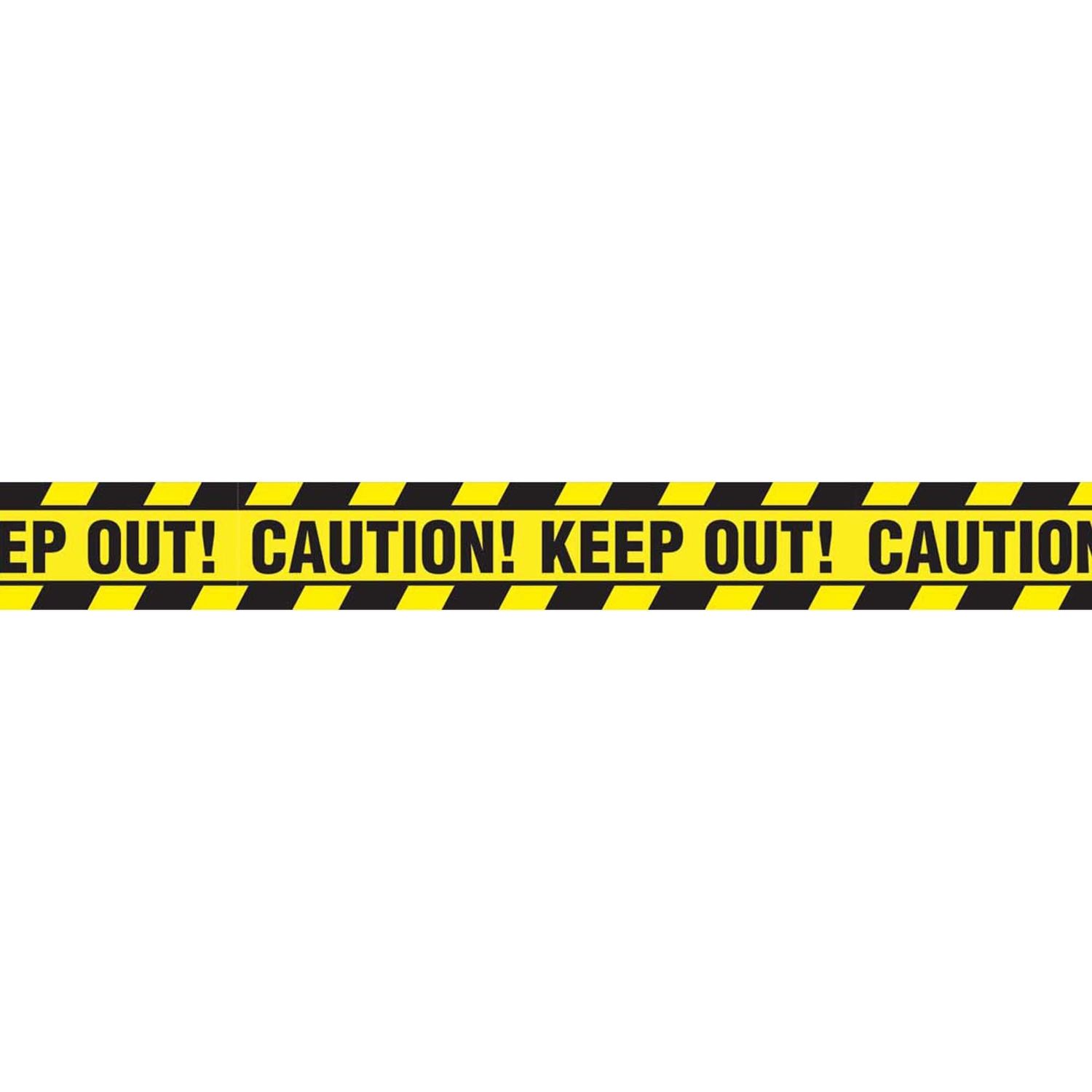 Halloween Value Plastic Caution Tape 20 ft