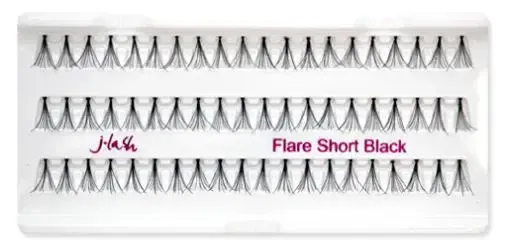 INDVD LASHES FLARE SHORT