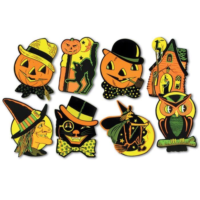 Halloween Cutouts-4ct