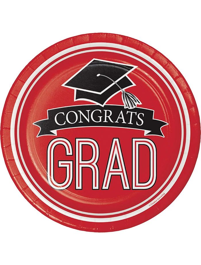 18CT 9in GRAD SPIRIT RED