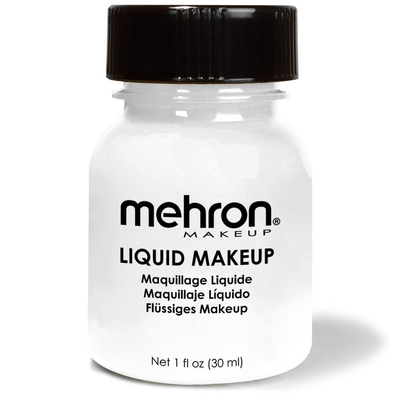 White Body &amp; Hair Liquid Makeup - 1 oz