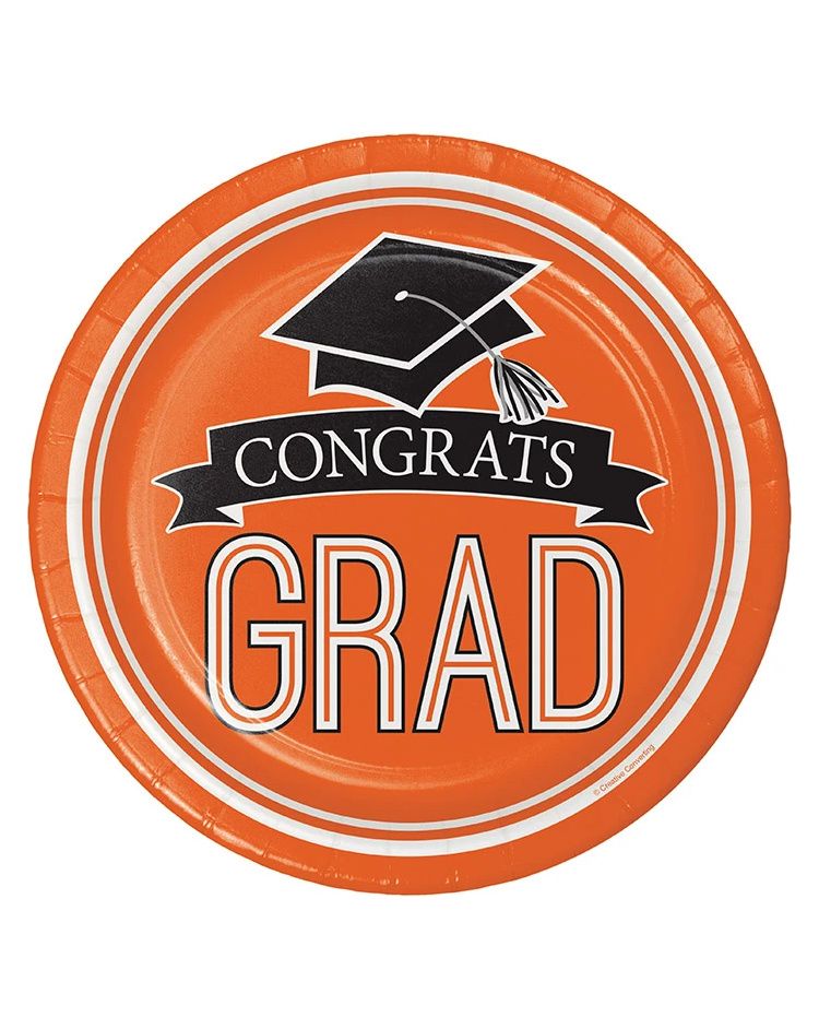 18CT 7in GRAD SPIRIT ORANGE