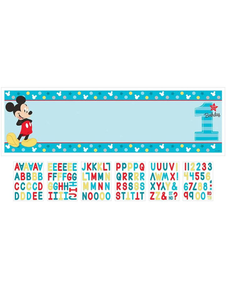 CSTM BNNR MICKEY ONE