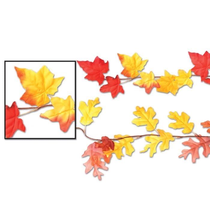 Autumn Leaf Garlands-6ft