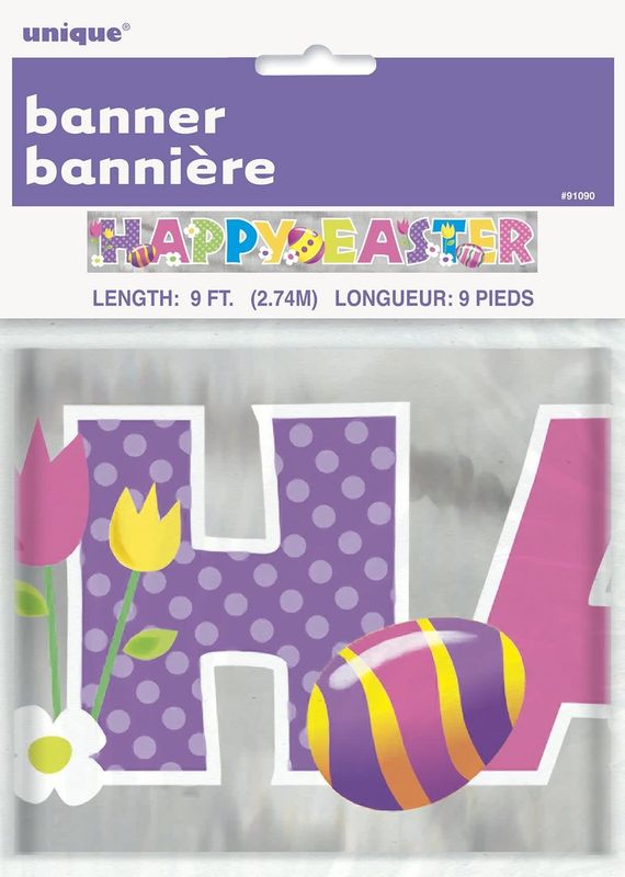 9FT BNNR HAPPY EASTER