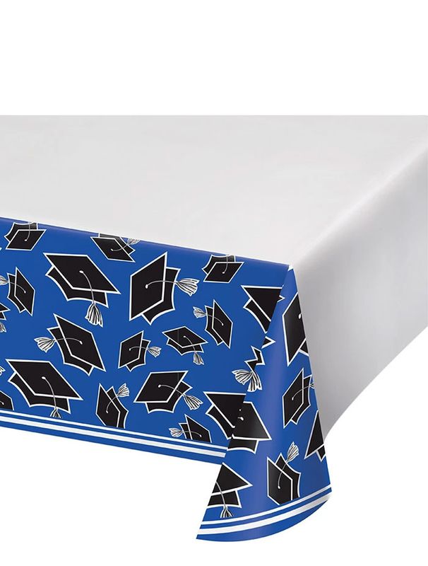 TABLECOVER GRAD SPIRIT BLUE