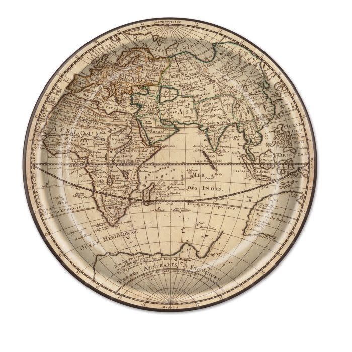 Around The World Plates-9in.