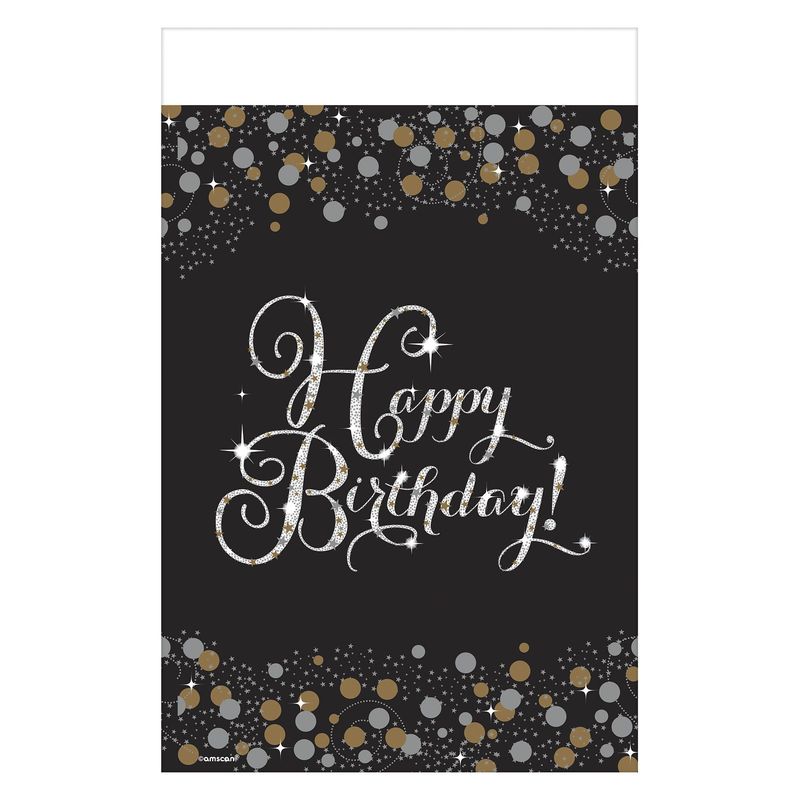 ​Sparkling Celebration Plastic Table Cover