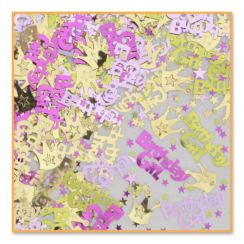 CONFETTI ROYAL BIRTHDAY GIRL