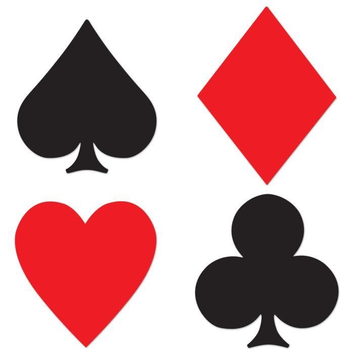 4ct Card "Suit" Cutouts