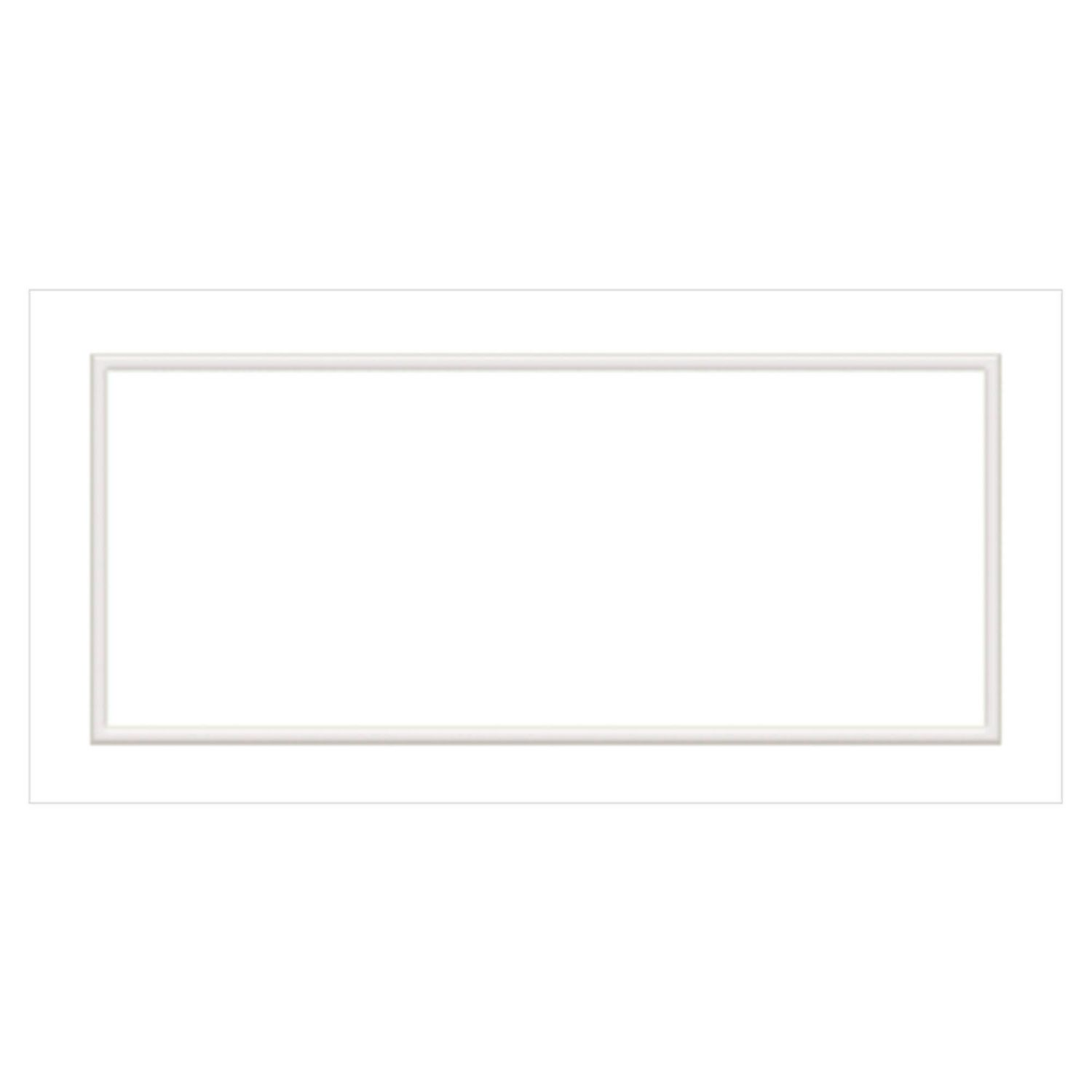 Pearlized Place Cards - White - 50 Count
