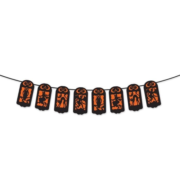 Vintage Halloween Streamer-12ft