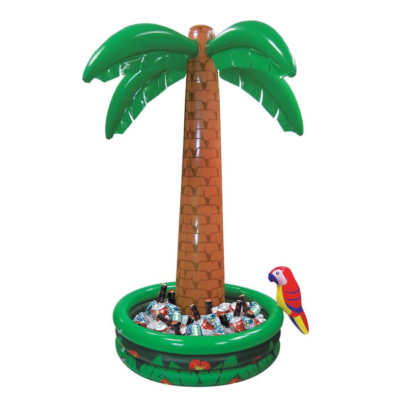 Jumbo Palm Tree Inflatable Cooler