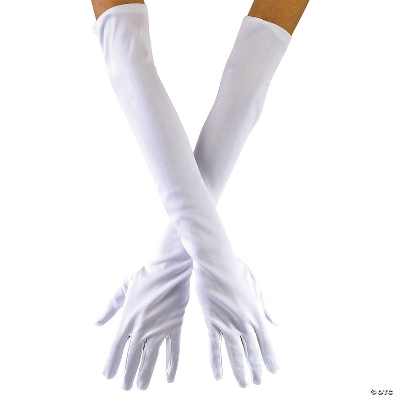 WHITE OPERA GLOVES