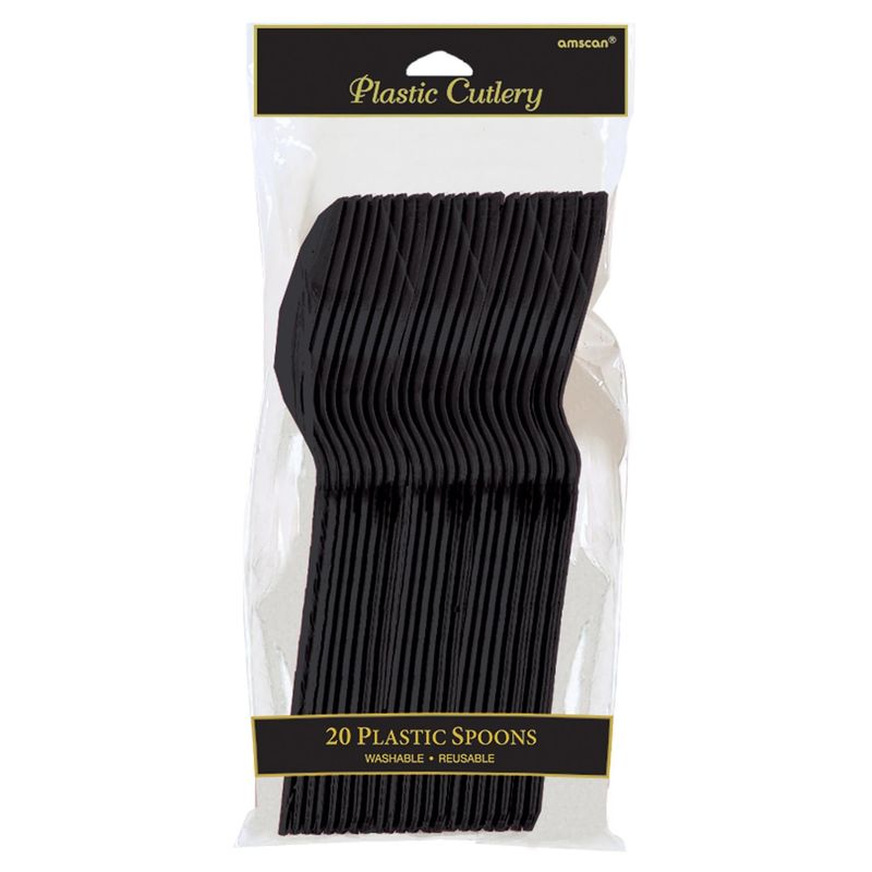 20CT SPOON BLACK