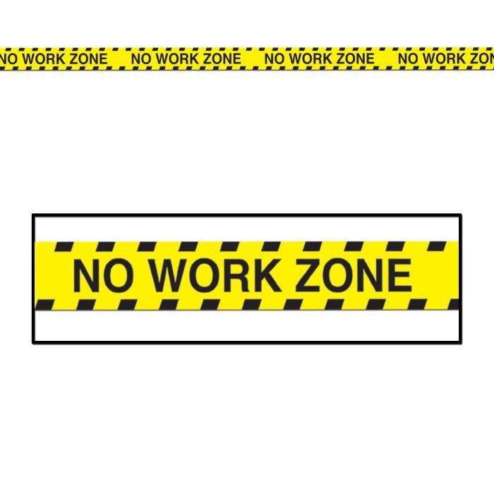No Work Zone Party Tape-20ft